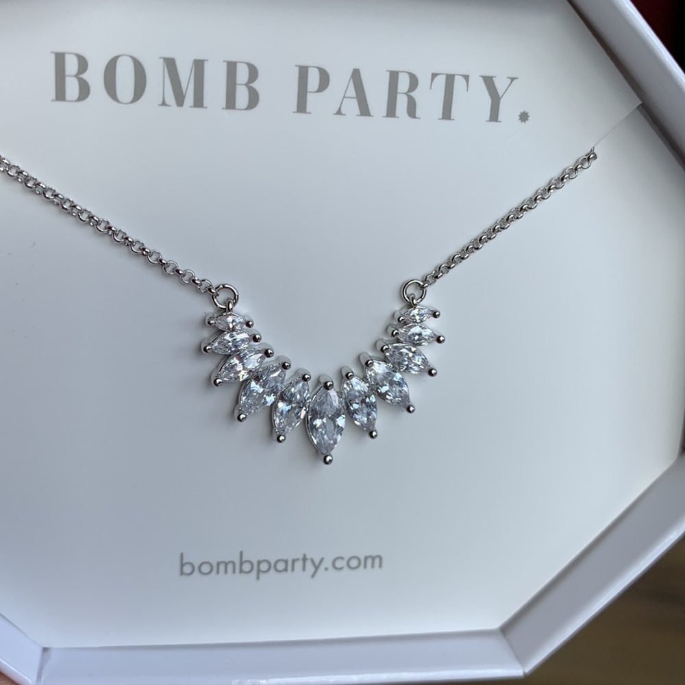 Ring Bomb Party necklace April Birthday Collection